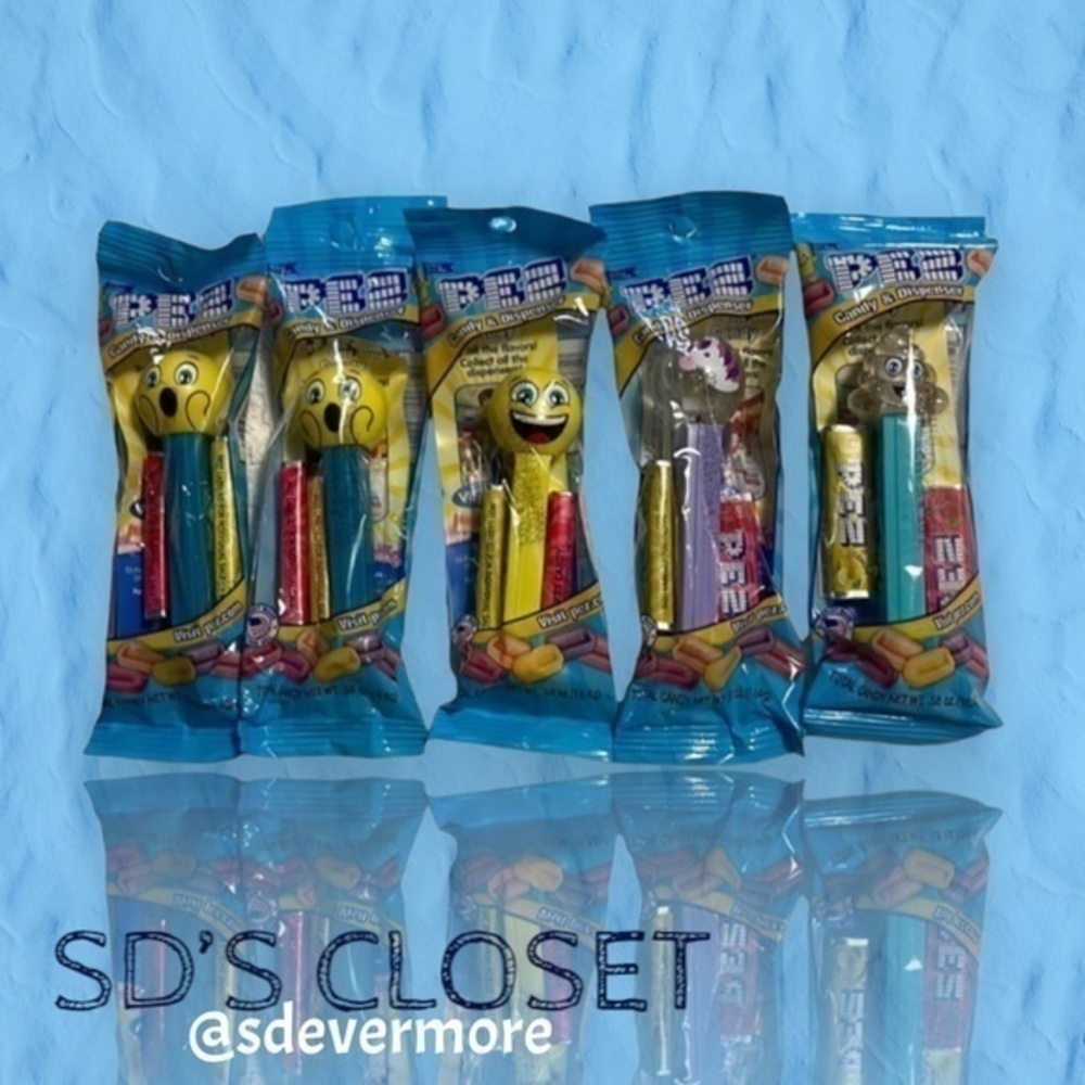 New PEZ Dispensers Emojis